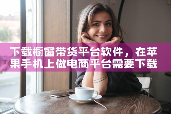 下载橱窗带货平台软件